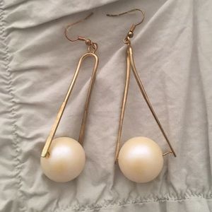 Pearl Statement Earrings